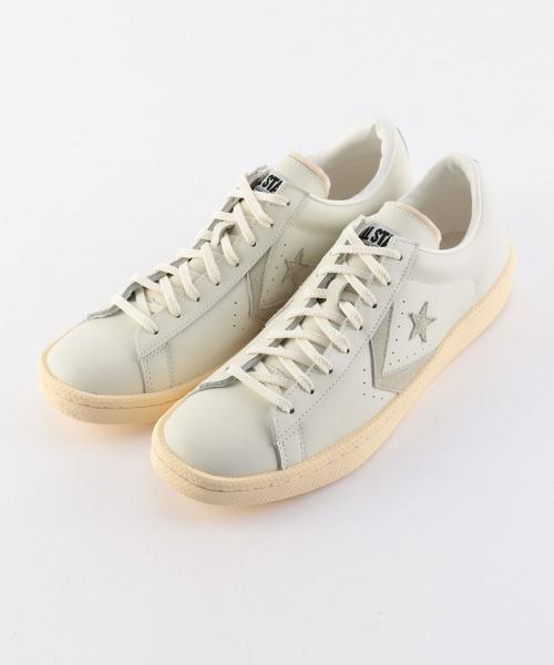 SHIPS(シップス)の「CONVERSE: PRO-LEATHER OX(スニーカー・メンズ・ブルー/ホワイト・10/8.5/8/9/LARGE)」の2枚目の写真