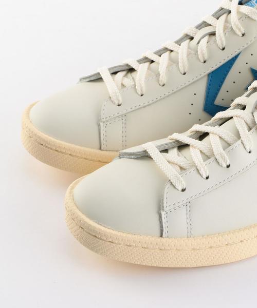 SHIPS(シップス)の「CONVERSE: PRO-LEATHER OX(スニーカー・メンズ・ブルー/ホワイト・10/8.5/8/9/LARGE)」の3枚目の写真