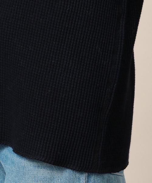 AMERICANA（アメリカーナ）の「＜Americana（アメリカーナ）＞ビッグワッフル プルオーバー：（Tシャツ/カットソー・レディース・グレー/ナチュラル/ネイビー・MEDIUM）」の11枚目の写真