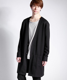 MONO-MART | 2017SS T/R ノーカラーロングコート(ノーカラージャケット)