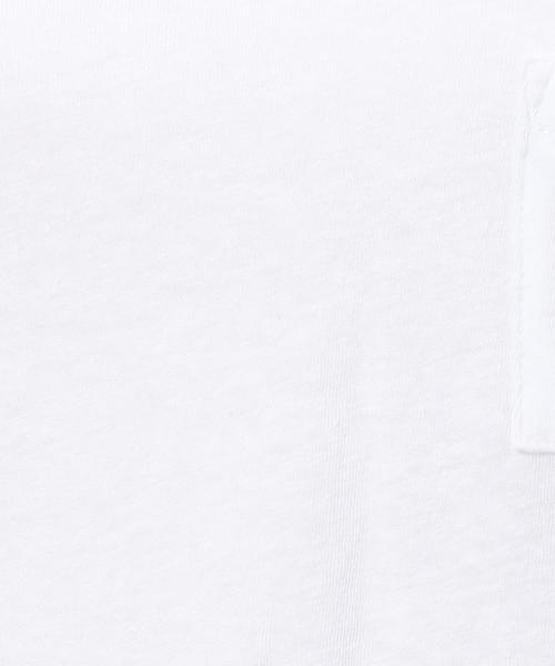 green label relaxing（グリーンレーベルリラクシング）の「CB USA Ｃ/N ポケット Tシャツ（Tシャツ/カットソー・レディース・グレー/オフホワイト/ブラック/レッド・FREE）」の9枚目の写真