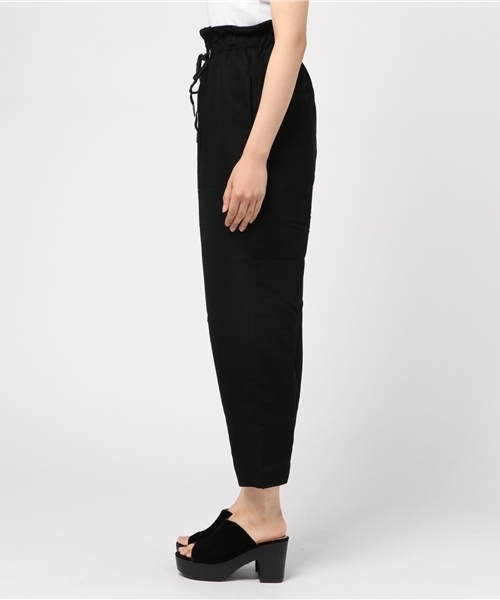 mysty woman（ミスティウーマン）の「ツイルドロストデザインテーパードパンツ（その他パンツ・レディース・ブラック/カーキ/オフホワイト/イエロー・FREE）」の14枚目の写真