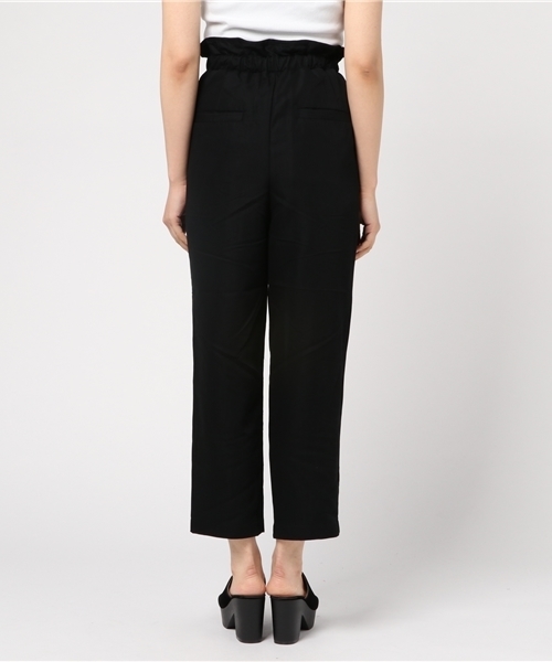 mysty woman（ミスティウーマン）の「ツイルドロストデザインテーパードパンツ（その他パンツ・レディース・ブラック/カーキ/オフホワイト/イエロー・FREE）」の15枚目の写真