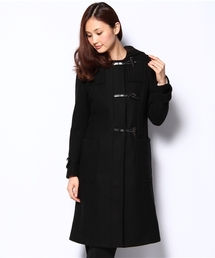 【M.Fil】美品♡ダッフルコート ロングコート　サイズ38 グレー M・fil｜パイルメルトンダッフルコート