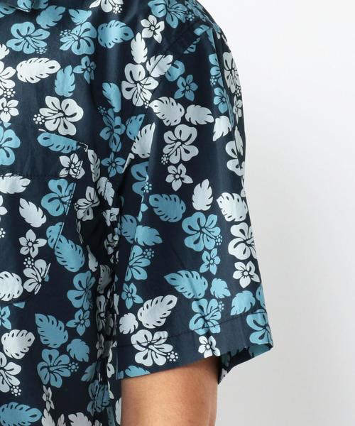 coen（コーエン）の「ダークトロピカルオープンカラーシャツ（シャツ/ブラウス・メンズ・オリーブ/コバルトブルー・MEDIUM/X-LARGE/LARGE/SMALL）」の8枚目の写真