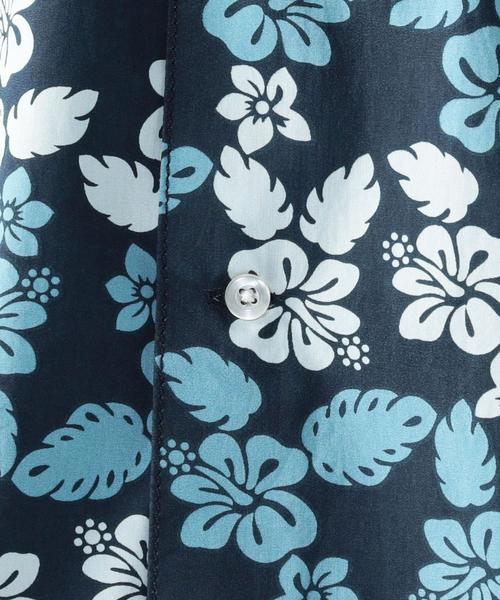 coen（コーエン）の「ダークトロピカルオープンカラーシャツ（シャツ/ブラウス・メンズ・オリーブ/コバルトブルー・MEDIUM/X-LARGE/LARGE/SMALL）」の10枚目の写真