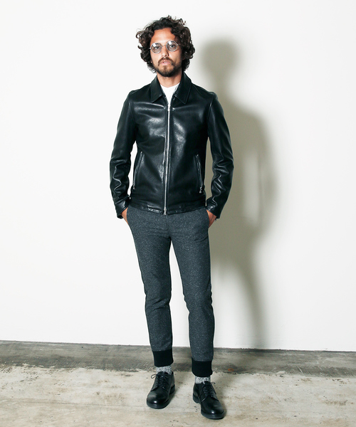 ジャケット・アウター Magine SHEEP LEATHER ZIP SINGLE RIDERS J 楽天市場】Magine SHEEP LEATHER ZIP SHIRTS BLOUSON マージン