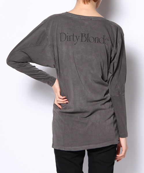 HYSTERIC GLAMOUR（ヒステリックグラマー）の「CL／DIRTY BLOND pt プルオーバー（Tシャツ/カットソー・レディース・パープル/グレー/チャコールグレー・FREE）」の5枚目の写真