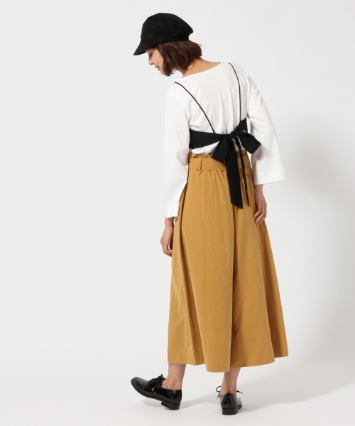 GLOBAL WORK(グローバルワーク)の「2SETブラソールレイヤーT/770143(Tシャツ/カットソー・レディース・ホワイト/ホワイト系その他/キャメル/パープル/グレー・LARGE/MEDIUM)」の7枚目の写真