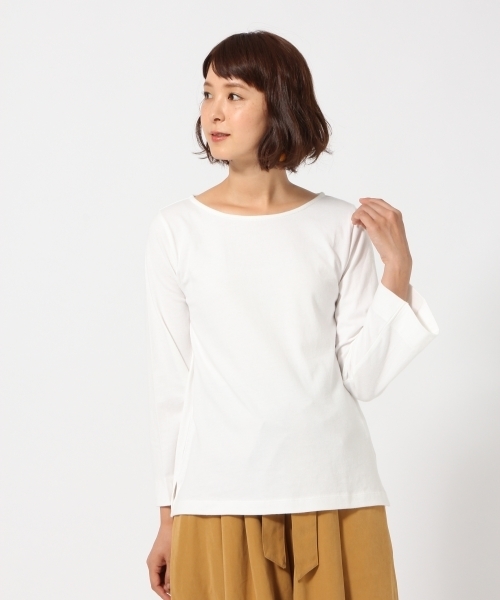 GLOBAL WORK(グローバルワーク)の「2SETブラソールレイヤーT/770143(Tシャツ/カットソー・レディース・ホワイト/ホワイト系その他/キャメル/パープル/グレー・LARGE/MEDIUM)」の19枚目の写真