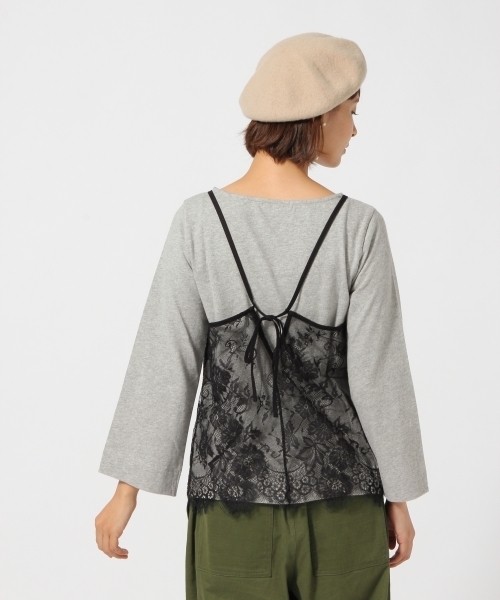 GLOBAL WORK(グローバルワーク)の「2SETブラソールレイヤーT/770143(Tシャツ/カットソー・レディース・ホワイト/ホワイト系その他/キャメル/パープル/グレー・LARGE/MEDIUM)」の17枚目の写真