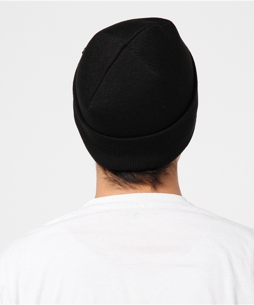 oblekt（オブレクト）の「【oblekt】オブレクトニットキャップ（ニットキャップ/ビーニー・メンズ・ネイビー/ホワイト/ブラック・FREE）」の4枚目の写真