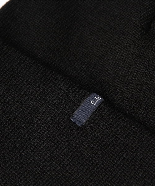 oblekt（オブレクト）の「【oblekt】オブレクトニットキャップ（ニットキャップ/ビーニー・メンズ・ネイビー/ホワイト/ブラック・FREE）」の5枚目の写真