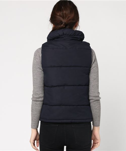 LBC（エルビーシー）の「ピーチ中綿ベスト                （ベスト・レディース・ダークグリーン/ネイビー・MEDIUM/LARGE）」の8枚目の写真