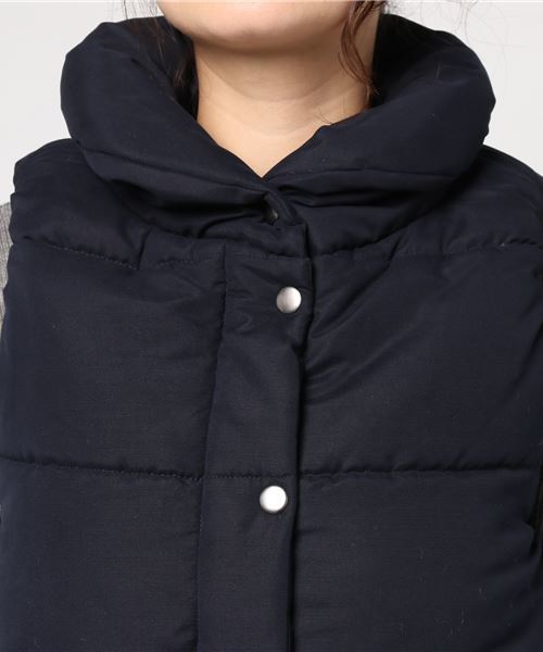 LBC（エルビーシー）の「ピーチ中綿ベスト                （ベスト・レディース・ダークグリーン/ネイビー・MEDIUM/LARGE）」の5枚目の写真