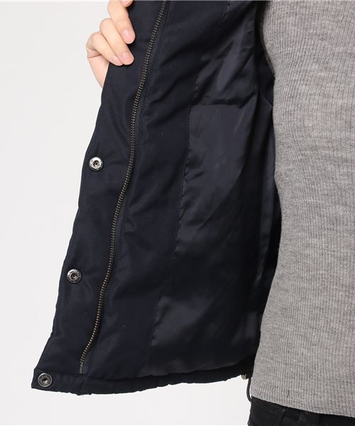 LBC（エルビーシー）の「ピーチ中綿ベスト                （ベスト・レディース・ダークグリーン/ネイビー・MEDIUM/LARGE）」の7枚目の写真