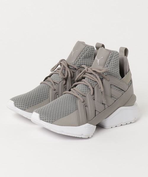 PUMA(プーマ)の「ミューズ エコー EP ウィメンズ (WOMEN)(スニーカー・レディース・ホワイト/ベージュ・22.5cm/23.0cm/23.5cm/24.0cm/24.5cm/25.0cm/25.5cm)」の1枚目の写真