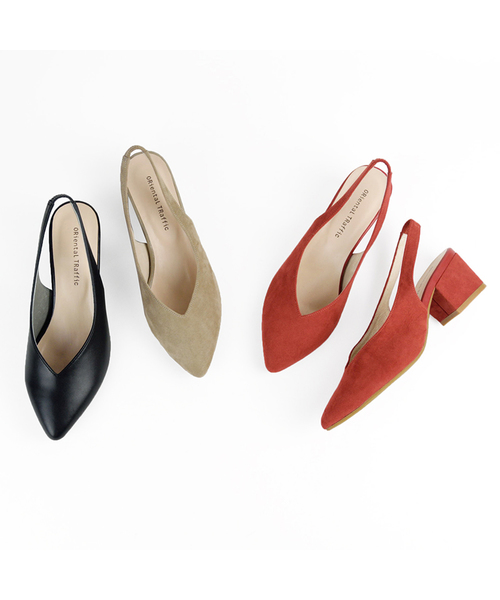 ORiental TRaffic（オリエンタルトラフィック）の「春夏★バックストラップパンプス★8114（パンプス・レディース・ベージュ/レッド/ブラック・M/L/LL/S/3L/SS）」の13枚目の写真