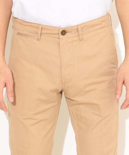 green label relaxing（グリーンレーベルリラクシング）の「SC コットンリネン アーバンスリム 9分丈 パンツ ◆（チノパンツ・メンズ・ベージュ/ネイビー/オリーブ・SMALL/MEDIUM/LARGE/X-LARGE/XX-LARGE/X-SMALL）」の12枚目の写真