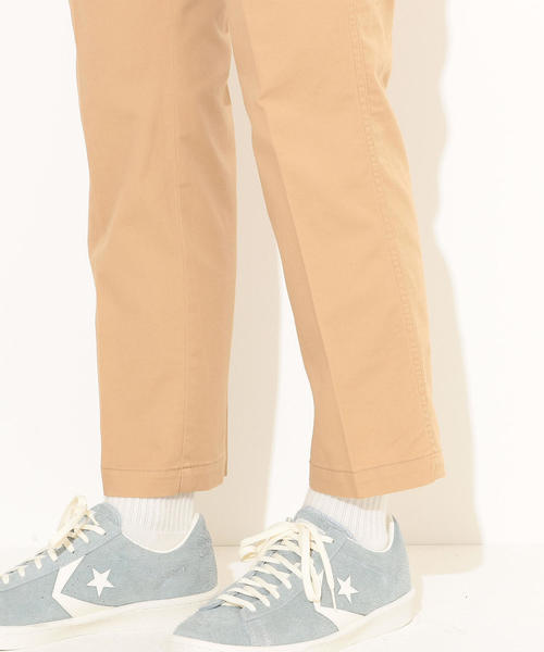 green label relaxing（グリーンレーベルリラクシング）の「SC コットンリネン アーバンスリム 9分丈 パンツ ◆（チノパンツ・メンズ・ベージュ/ネイビー/オリーブ・SMALL/MEDIUM/LARGE/X-LARGE/XX-LARGE/X-SMALL）」の16枚目の写真