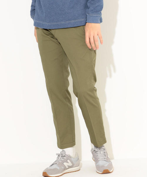 green label relaxing（グリーンレーベルリラクシング）の「SC コットンリネン アーバンスリム 9分丈 パンツ ◆（チノパンツ・メンズ・ベージュ/ネイビー/オリーブ・SMALL/MEDIUM/LARGE/X-LARGE/XX-LARGE/X-SMALL）」の22枚目の写真