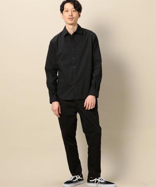 BEAUTY&YOUTH UNITED ARROWS(ビューティーアンドユースユナイテッドアローズ)の「<FreeSpeech> SNAP SHIRT/シャツ(シャツ/ブラウス・メンズ・ブラック・MEDIUM/LARGE)」の8枚目の写真