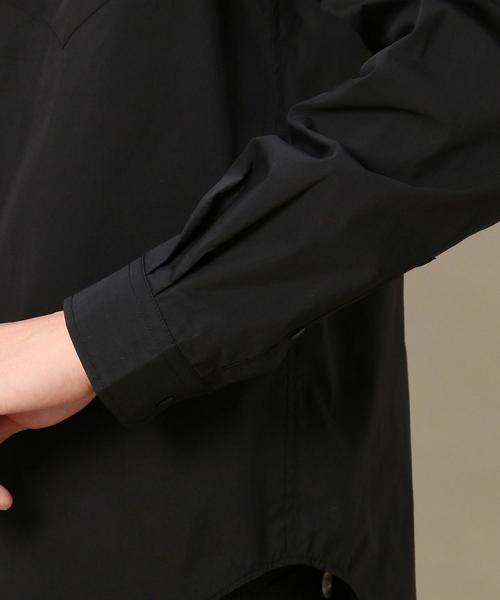 BEAUTY&YOUTH UNITED ARROWS(ビューティーアンドユースユナイテッドアローズ)の「<FreeSpeech> SNAP SHIRT/シャツ(シャツ/ブラウス・メンズ・ブラック・MEDIUM/LARGE)」の6枚目の写真