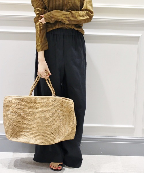 Plage プラージュ リネン　パラシュートパンツ Plage LINEN リネンPARACHUTE パラシュート パンツ 38 - メルカリ