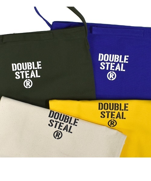 DOUBLE STEAL(ダブルスティール)の「SHOLDER TOTE バッグ(ショルダーバッグ・メンズ・ブラック/ナチュラル/ブルー/カーキ/イエロー・フリー)」の10枚目の写真
