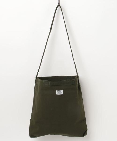 DOUBLE STEAL(ダブルスティール)の「SHOLDER TOTE バッグ(ショルダーバッグ・メンズ・ブラック/ナチュラル/ブルー/カーキ/イエロー・フリー)」の8枚目の写真