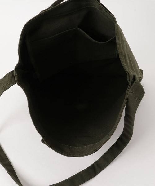 DOUBLE STEAL(ダブルスティール)の「SHOLDER TOTE バッグ(ショルダーバッグ・メンズ・ブラック/ナチュラル/ブルー/カーキ/イエロー・フリー)」の7枚目の写真