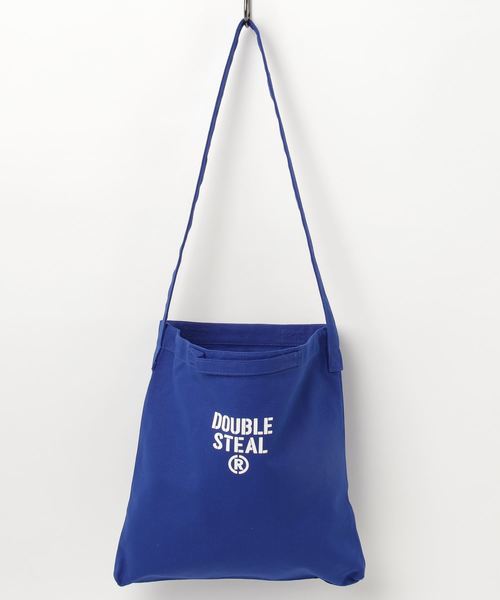 DOUBLE STEAL(ダブルスティール)の「SHOLDER TOTE バッグ(ショルダーバッグ・メンズ・ブラック/ナチュラル/ブルー/カーキ/イエロー・フリー)」の12枚目の写真