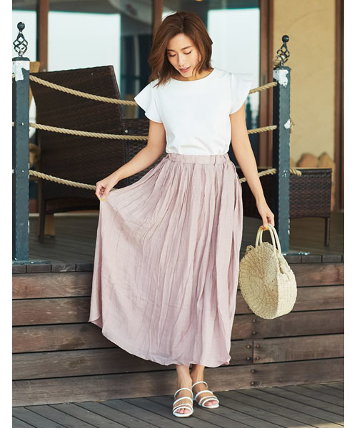 Re:EDIT（リエディ）の「サークルストローかごバッグ（かごバッグ・レディース・オフホワイト/ベージュ/ブラック・FREE）」の10枚目の写真