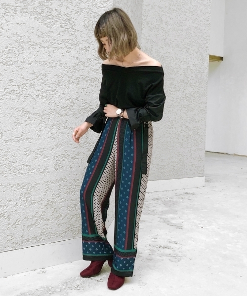 PAGEBOY（ページボーイ）の「フェイクスエードカラーブーツ（ブーツ・レディース・ブラック/パープル/マスタード・MEDIUM/LARGE）」の11枚目の写真