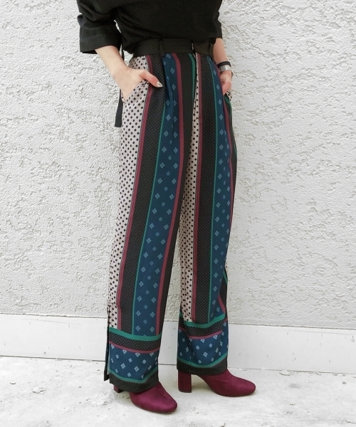 PAGEBOY（ページボーイ）の「フェイクスエードカラーブーツ（ブーツ・レディース・ブラック/パープル/マスタード・MEDIUM/LARGE）」の12枚目の写真