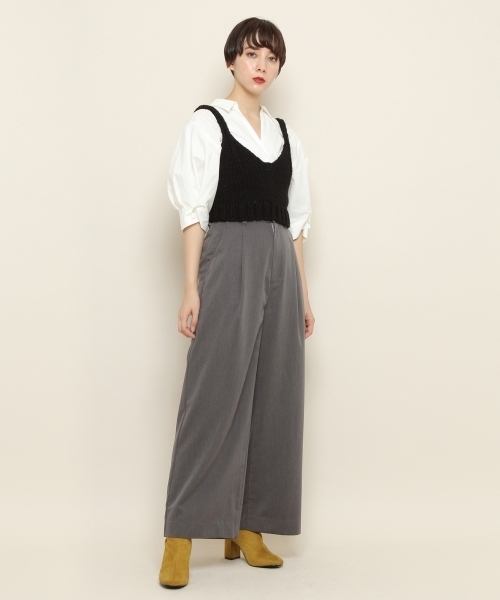 PAGEBOY（ページボーイ）の「フェイクスエードカラーブーツ（ブーツ・レディース・ブラック/パープル/マスタード・MEDIUM/LARGE）」の14枚目の写真