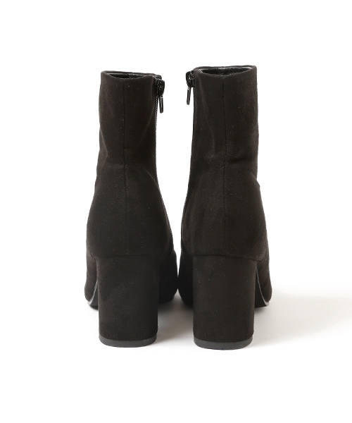 PAGEBOY（ページボーイ）の「フェイクスエードカラーブーツ（ブーツ・レディース・ブラック/パープル/マスタード・MEDIUM/LARGE）」の21枚目の写真
