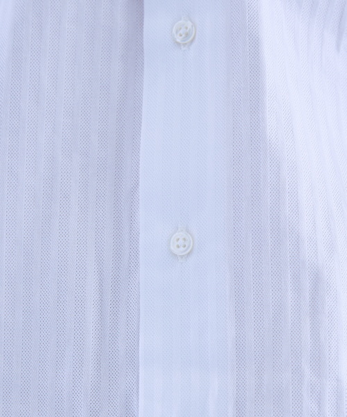 ABAHOUSE（アバハウス）の「【Recency of Mine】カラミストライプバンドカラーシャツ（シャツ/ブラウス・メンズ・ホワイト・44/46/48）」の8枚目の写真