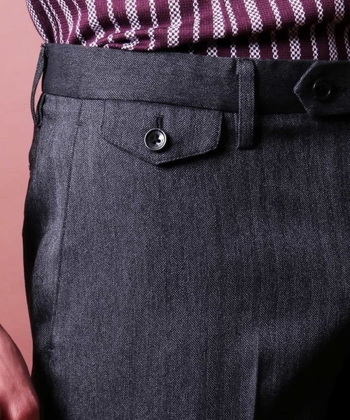 MICHEL KLEIN HOMME   （ミッシェルクランオム）の「ジャケット（FORMOZA へリンボン set-up）（テーラードジャケット・メンズ・グレー/ネイビー・SMALL/MEDIUM/LARGE/X-LARGE/XX-LARGE）」の13枚目の写真
