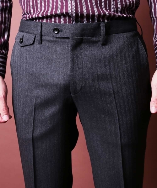 MICHEL KLEIN HOMME   （ミッシェルクランオム）の「ジャケット（FORMOZA へリンボン set-up）（テーラードジャケット・メンズ・グレー/ネイビー・SMALL/MEDIUM/LARGE/X-LARGE/XX-LARGE）」の14枚目の写真
