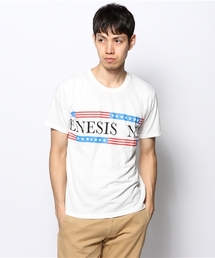 WEGO/星条旗ラインTシャツ