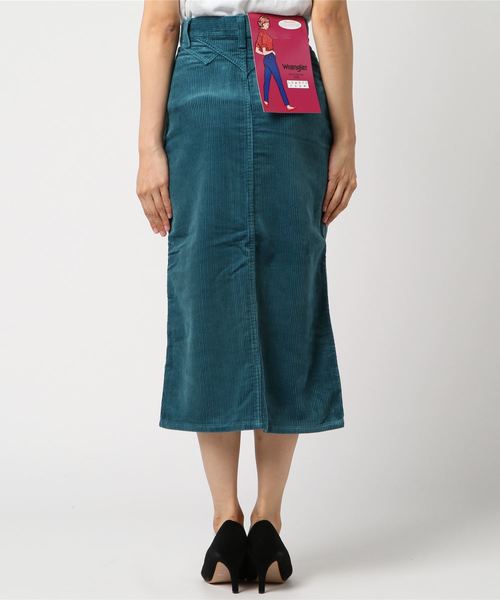 LOWRYS FARM（ローリーズファーム）の「Ｗｒａｎｇｌｅｒコーデュロイスカート　798853（スカート・レディース・グレー/ブルー/ブラウン・X-SMALL/SMALL/MEDIUM）」の5枚目の写真