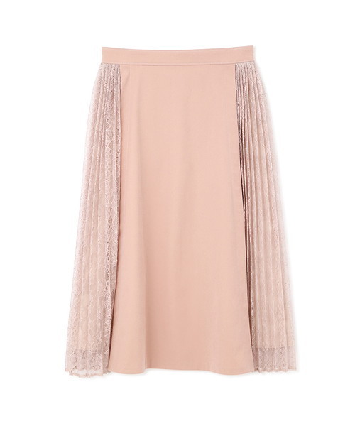 JILL STUART（ジルスチュアート）の「◇ユリアレース×プリーツスカート  