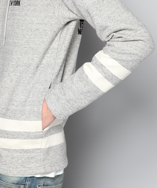 HYSTERIC GLAMOUR（ヒステリックグラマー）の「WORKSHOP pt PK（パーカー・メンズ・ネイビー/グレー系その他・SMALL/MEDIUM/LARGE）」の8枚目の写真