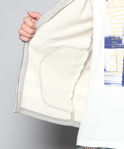 HYSTERIC GLAMOUR（ヒステリックグラマー）の「WORKSHOP pt PK（パーカー・メンズ・ネイビー/グレー系その他・SMALL/MEDIUM/LARGE）」の13枚目の写真