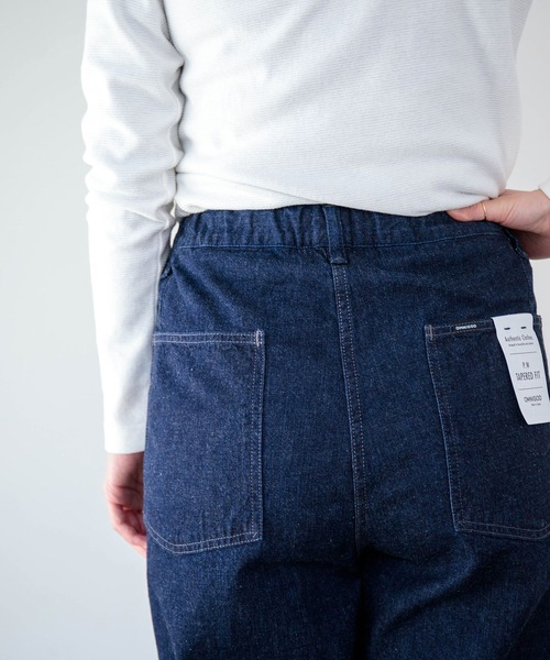 OMNIGOD womens / オムニゴッド] 10ozデニム PWイージーパンツ