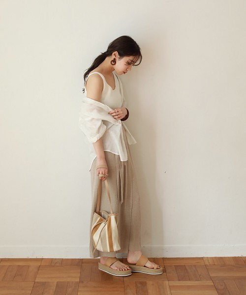 TODAYFUL（トゥデイフル）の「ジュートトングサンダル（サンダル・レディース・ブラック/ベージュ系その他・36inch/38inch/37inch）」の11枚目の写真