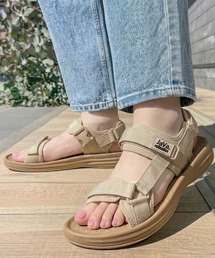 classicalelf（クラシカルエルフ）の「《JaVaジャバコラボ》 フラットベルクロスポーツサンダル ストラップあり（サンダル）」