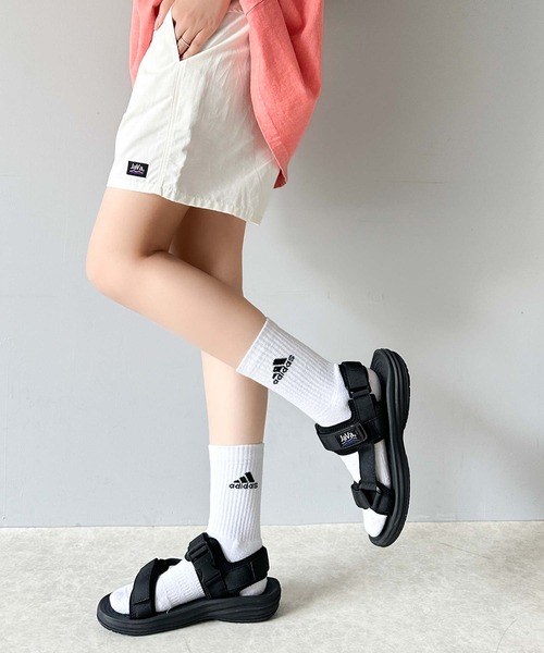 Java(ジャバ)の「《JaVaジャバコラボ》 フラットベルクロスポーツサンダル ストラップあり(サンダル・レディース・ブラック/ブラック×ホワイト/アイボリー・23.0cm/24.0cm/25.0cm/26.0cm/27.0cm/28.0cm/22.0cm/19.0cm/21.0cm/20.0cm)」の18枚目の写真