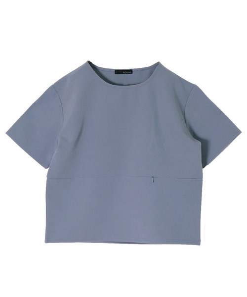 &g'aime（アンジェム）の「【&g'aime】シームスリットトップス（Tシャツ/カットソー・レディース・ホワイト/ブラック/イエロー/ブルー・FREE）」の17枚目の写真